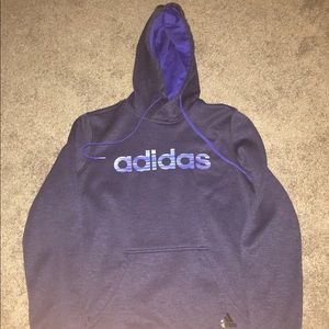 Blue adidas sweatshirt
